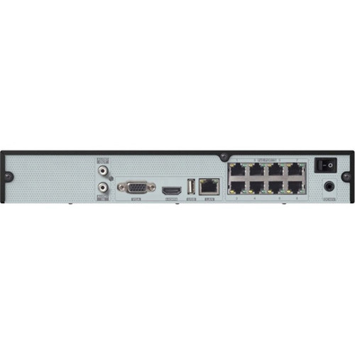 Speco 8 Channel NVR with 8 Built-In PoE Ports - 8 TB HDD - Network Video Recorder - HDMI N8NRL8TB