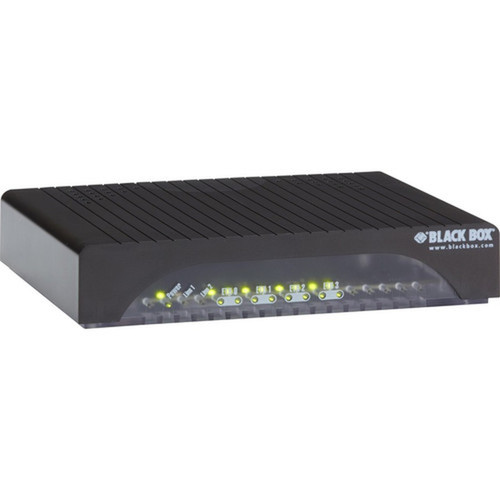 Black Box Ethernet Extender - 4-Port - 5 x Network RJ-45 - 30000 ft 9144000 mm Extended Range LB510A-R3