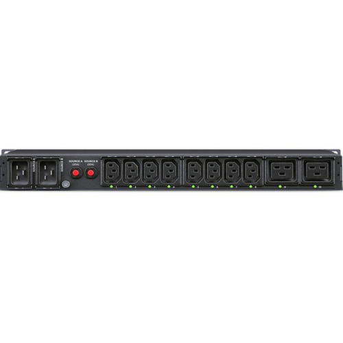 CyberPower Switched ATS PDU PDU44005 10-Outlets PDU - Switched - IEC 60320 C20 - 8 x IEC 60320 C13 2 x IEC 60320 C19 - 230 V AC - - - PDU44005