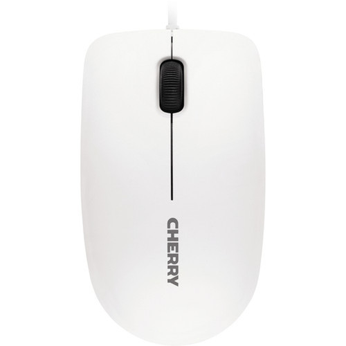 CHERRY MC 1000 - Optical - Cable - Pale Gray - USB 20 - 1200 dpi - Scroll Wheel - 3 Buttons - Symmetrical JM-0800-0