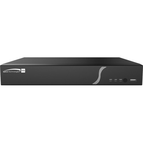 Speco 6 Channel Hybrid Digital Video Recorder 4 HD-TVI Channels plus 2 IP Channels - 12 TB HDD - Hybrid Video Recorder - HDMI H6HRN12TB