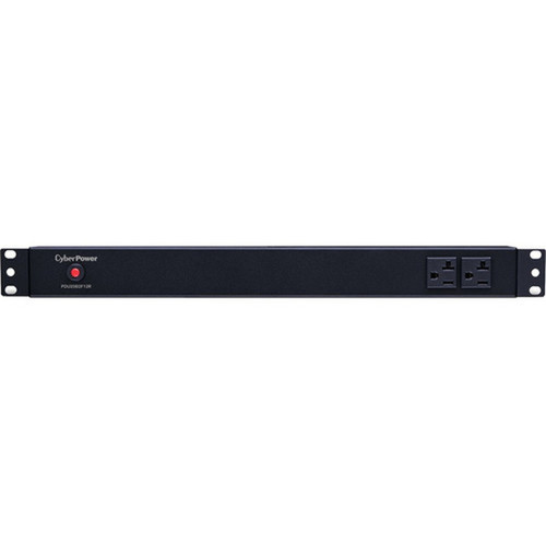 CyberPower Basic PDU20B2F12R 14-Outlets PDU - Basic - NEMA 5-20P - 14 x NEMA 5-20R - 120 V AC - 1U - Vertical - Rack-mountable PDU20B2F12R