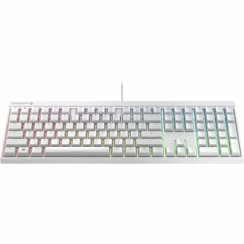 CHERRY MX 20S Gaming Keyboard - Cable Connectivity - USB Type A Interface - RGB LED Next Track PlayPause Volume Down Volume Up - G80-3821LYAUS-0