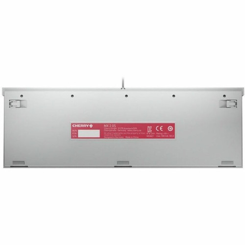 CHERRY MX 20S Gaming Keyboard - Cable Connectivity - USB Type A Interface - RGB LED Next Track PlayPause Volume Down Volume Up - G80-3821LSAUS-0