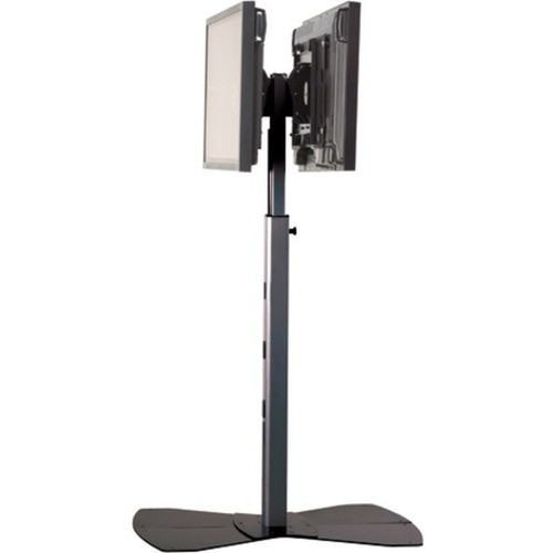Chief Large Flat Panel Dual Display Floor Stand without interfaces - Up to 71 Screen Support - 18144 kg Load Capacity - Flat Panel PF22000S