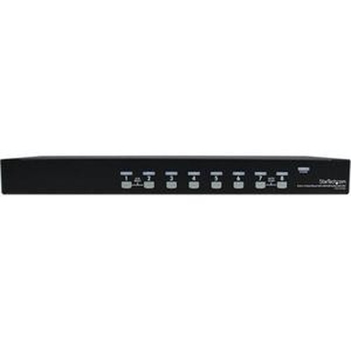 StarTechcom_8_Port_1U_Rackmount_USB_KVM_Switch_with_OSD_-_8_x_1_-_8_x_HD-15_KeyboardMouseVideo_-_1U_-_Rack-mountable_SV831DUSBU