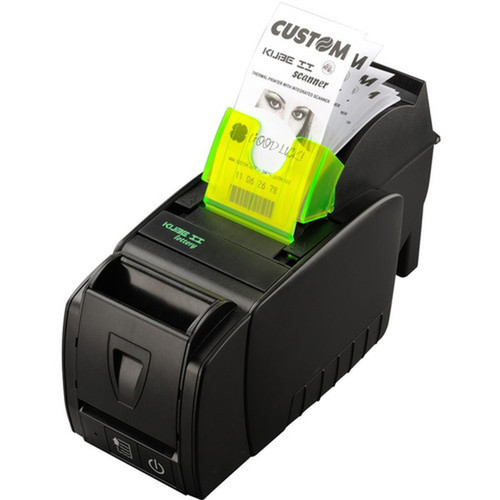 Custom KUBE II SCANNER Desktop Direct Thermal Printer - Monochrome - Slip Print - USB - Serial - 250 mms Mono - 203 dpi - 325 mm 911BS020300733