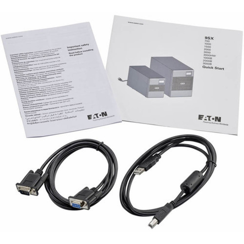 1000 VA Eaton 9SX 208V Tower UPS - Tower - 590 Minute Stand-by - 230 V AC Input - 200 V AC 208 V AC 220 V AC 230 V AC 240 V AC - 9SX1000G