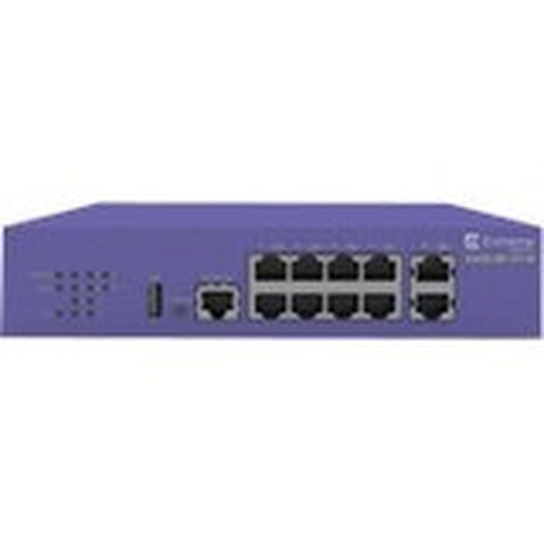 Extreme Networks ExtremeSwitching X435-8P-2T-W Ethernet Switch - 10 Ports - Manageable - 2 Layer Supported - Modular - 100 W PoE - - - X435-8P-2T-W