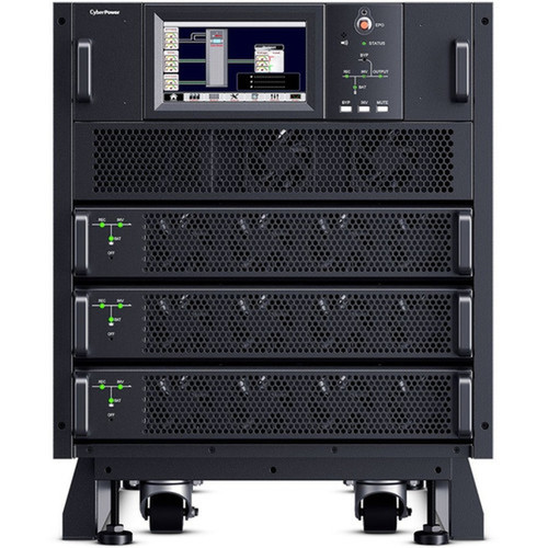 CyberPower SM020KAMFA 3-Phase Modular Smart App Online UPS System - 11U Modular - AVR - 120 V AC 230 V AC Input - 120 V AC 127 V AC SM020KAMFA