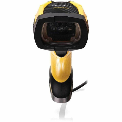 Datalogic PowerScan PBT9600 Barcode Scanner Kit - Cable Connectivity - 1D 2D - Omni-directional - Bluetooth - Serial USB - IP65 - PBT9600-HPRBK20EU