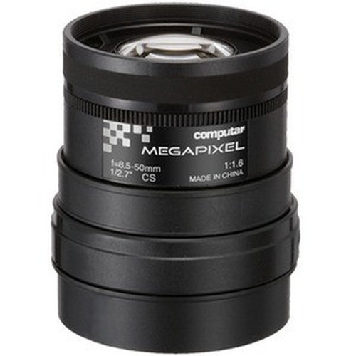 Computar A6Z8516CS-MP - 85 mm to 50 mmf16 - Zoom Lens for CS Mount - Designed for Surveillance Camera - 6x Optical Zoom - 193 49 A6Z8516CS-MP