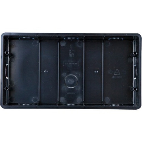 Comelit Mounting Box for Monitor - Black - 1 Displays Supported 6817