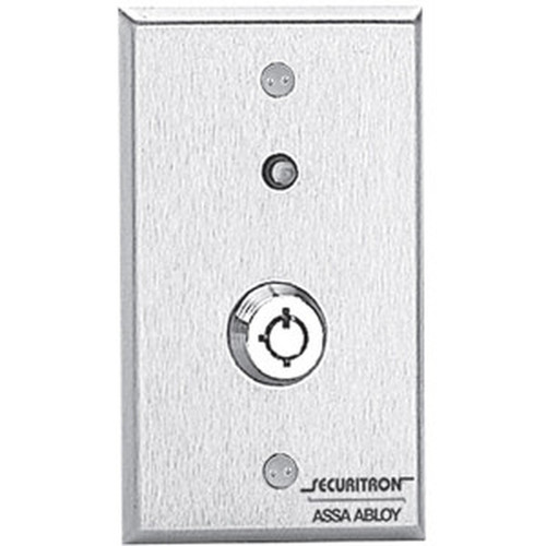 Securitron KP1 Mortise Key Switch - Stainless Steel KP1