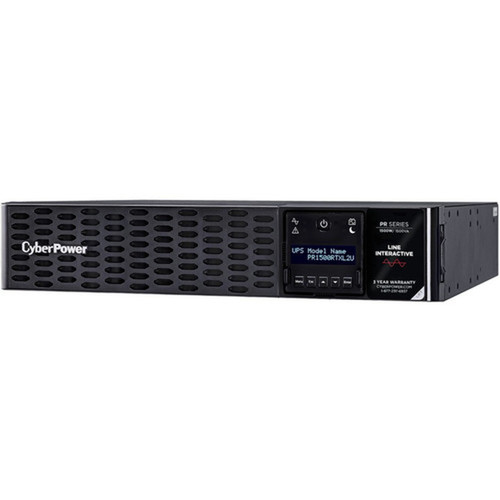CyberPower PR1500RTXL2UTAA Smart App Sinewave UPS - 2U RackTower - AVR - 3 Hour Recharge - 650 Minute Stand-by - 120 V AC Input - V PR1500RTXL2UTAA