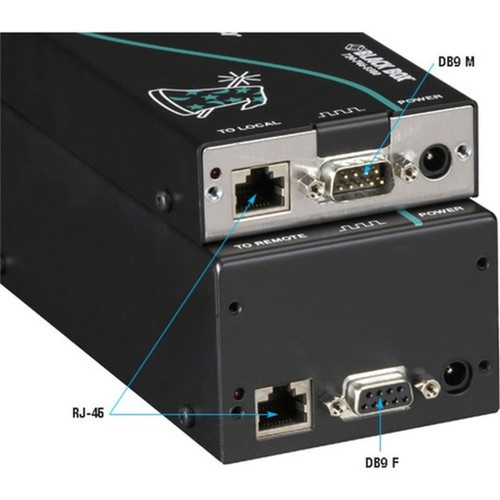 Black Box Wizard KVM Extender - Dual VGA PS2 RS232 Dual-Access CATx - 2 Local Users - 2 Remote Users - 98420 ft 29998416 - ACU5114A