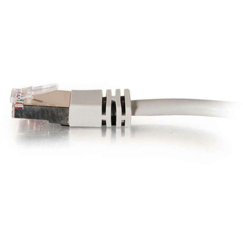C2G 14 ft Cat5e Molded Shielded Network Patch Cable - Gray - 14 ft Category 5e Network Cable - First End 1 x RJ-45 - Male - Second 1 27260