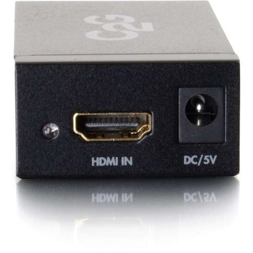 C2G HDMI to DisplayPort Adapter Converter - 1 x DisplayPort Digital AudioVideo - Female - 1 x HDMI Digital AudioVideo - Female - x - 54179