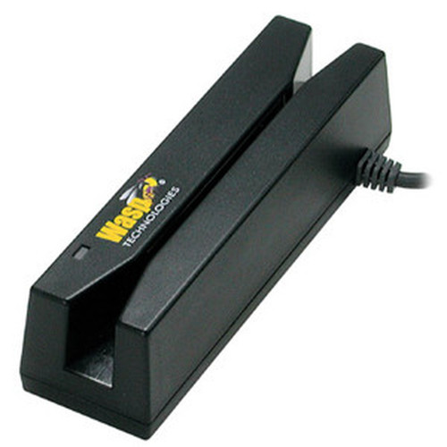Wasp WMR-1250 Magnetic Stripe Reader - High Coercivity HiCo Low Coercivity LoCo - USB - Black 633808471354