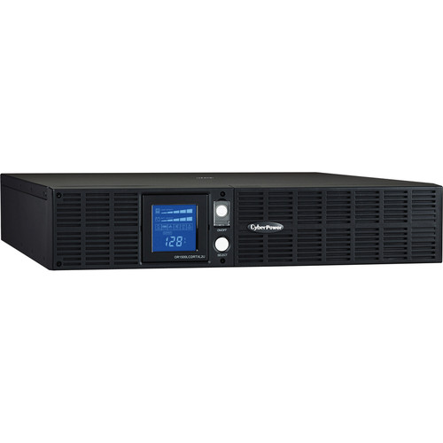 CyberPower OR1500LCDRTXL2U Smart App LCD UPS - 1500VA/1125W - 2U Rack/Tower - 8 Outlets - 120V - Line Interactive - PowerPanel Business Edition