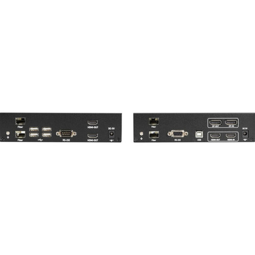 Black Box KVXLCHDPF-200 KVM Extender - 2 Computers - 1 Local Users - 9842520 ft 30000000 mm Range - 4K - 3840 x 2160 Maximum - KVXLCHDPF-200