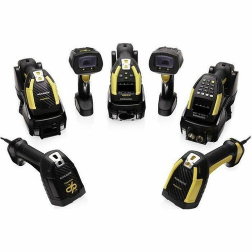 Datalogic PowerScan PM9600-HP Barcode Scanner Kit - Wireless Connectivity - 9560 242824 mm Scan Distance - 1D 2D - LED - Imager PM9600-DKHP910RK20