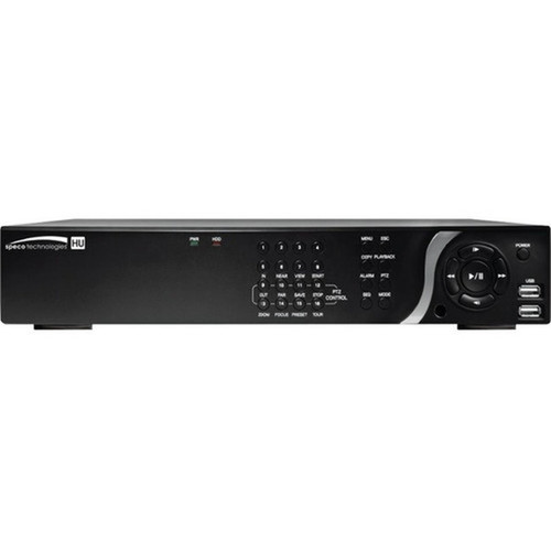 Speco 16 Channel 4K IP HD-TVI Hybrid Video Recorder - 8 TB HDD - Hybrid Video Recorder - HDMI - TAA Compliant D16HU8TB