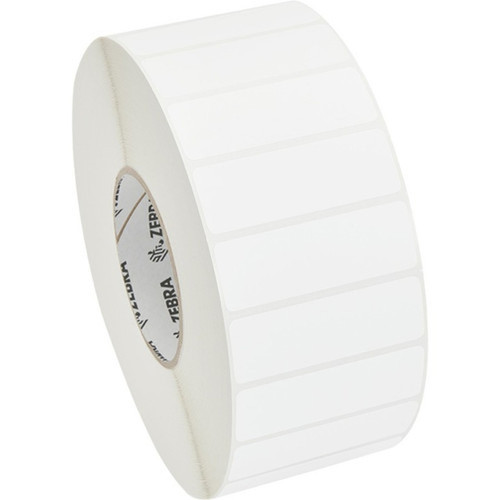 Zebra Z-Select 4000T Removable - 3 Width x 1 Length - Removable Adhesive - Rectangle - Thermal Transfer - Bright White - Face Stock 10022945