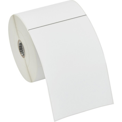 Zebra Label Paper 4 x 6in Direct Thermal 8000D Near-IR 1 in core - 4 Width x 6 Length - 410Roll - 1 Core - 4  Case - White 10010060