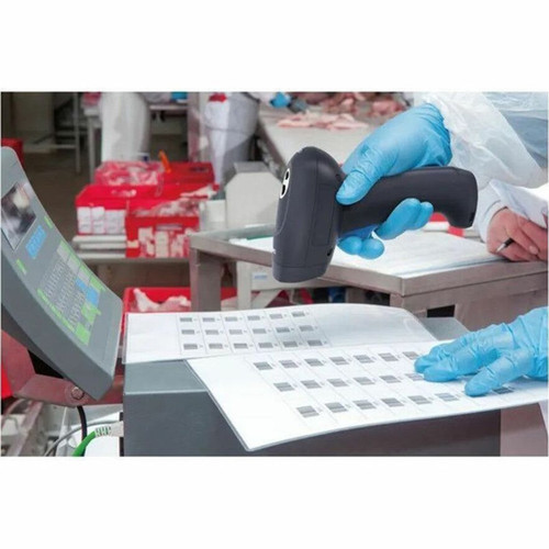 CipherLab 2500 Series Business-Rugged Handheld Scanner - Cable Connectivity - 60 scans - 11 27940 mm Scan Distance - 1D 2D - LED A2504S2BSU001