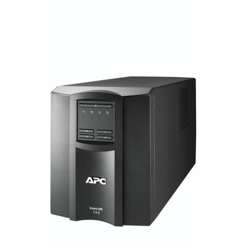 APC by Schneider Electric Smart-UPS 700VA Tower UPS - AVR - 3 Hour Recharge - 120 V Input - 120 V AC Output - Serial Port - 8 x NEMA - SMT700X167