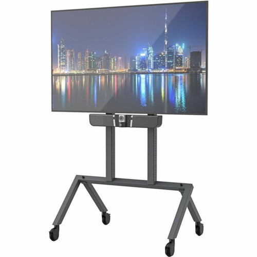 Heckler Design AV Cart Prime - 13608 kg Capacity - 4 Casters - Powder Coated Steel Steel - 44 Width x 30 Depth x 683 Height - - H700-BG