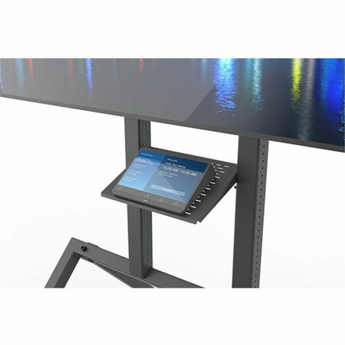 Heckler Design AV Cart Prime - 13608 kg Capacity - 4 Casters - Powder Coated Steel Steel - 44 Width x 30 Depth x 683 Height - - H700-BG