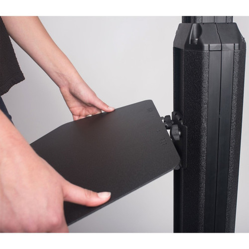 Chief Portable Flat Panel Stand Shelf - For Mobile Cart - Black - 1134 kg Load Capacity PAC910