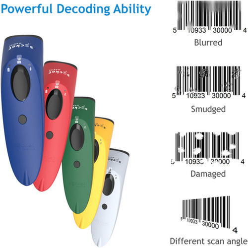 Socket Mobile S730 1D Laser Barcode Scanner - Wireless Connectivity - 1D - Laser - Bluetooth - White CX3407-1865