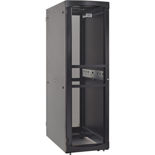 Eaton Enclosure42U 600mm W x 1100mm D Black - For Server UPS - 42U Rack Height - Black RSV4261B