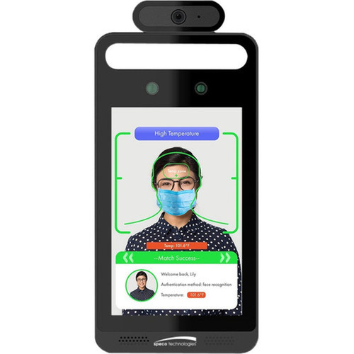 Speco 2MP Temperature Reading Panel with Face and Mask Recognition - 546 13860 mm Width x 135 3420 mm Depth x 1188 30180 O2TML
