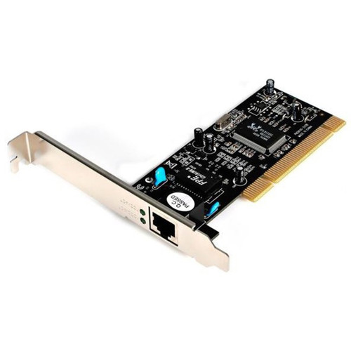 StarTech.com 1 Port PCI 10/100/1000 32 Bit Gigabit Ethernet Network Adapter Card (ST1000BT32) - Add a 10/100/1000Mbps Ethernet port to (Fleet Network)