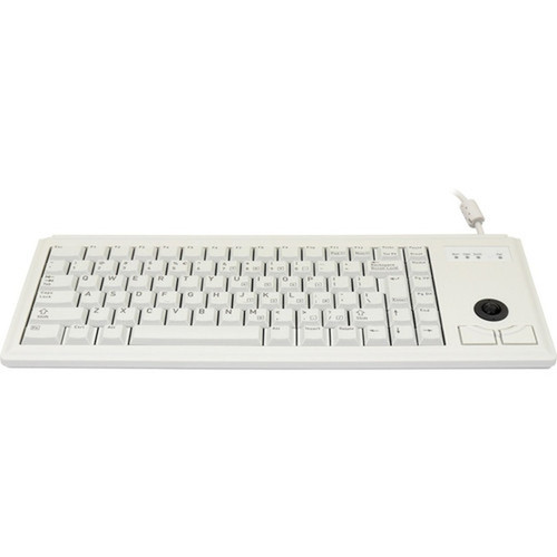 CHERRY COMPACT PS2KEYBOARD - Cable Connectivity - PS2 Interface - 83 Key - English US - Trackball - Mouse - ML Keyswitch - Light G84-4420LPBEU-0