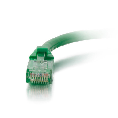 C2G 14ft Cat6a Snagless Unshielded UTP Network Patch Ethernet Cable-Green - 14 ft Category 6a Network Cable for Network Adapter - 1 50790