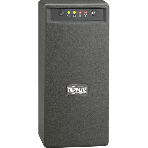 Tripp Lite 8-Outlet Line Interactive UPS System - Tower - 4 Hour Recharge - 3.50 Minute Stand-by - 110 V AC Input - 120 V AC Output - (Fleet Network)