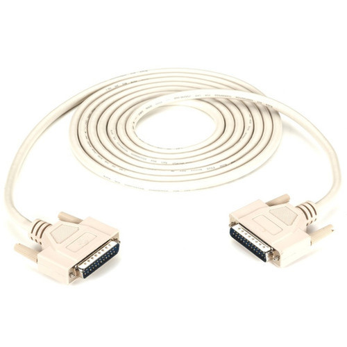 Black Box Serial Extension Cable - 10 ft Serial Data Transfer Cable for Desktop Computer - First End 1 x 25-pin DB-25 RS-232 Serial - BC00706