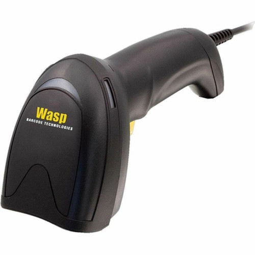 Wasp WDI9600 USB Laser Barcode Scanner - Cable Connectivity - 400 scans - 5787 1470 mm Scan Distance - 1D - Laser - CCD - USB - - 633809009013