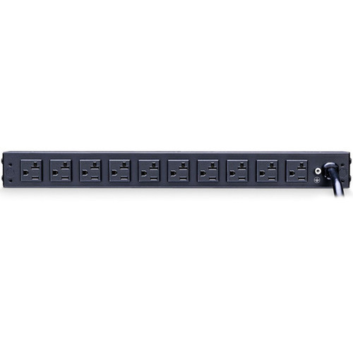 CyberPower_Metered_PDU20M2F10R_12-Outlets_PDU_-_Metered_-_NEMA_5-20P_-_12_x_NEMA_5-20R_-_120_V_AC_-_1U_-_Vertical_-_Rack-mountable_PDU20M2F10R