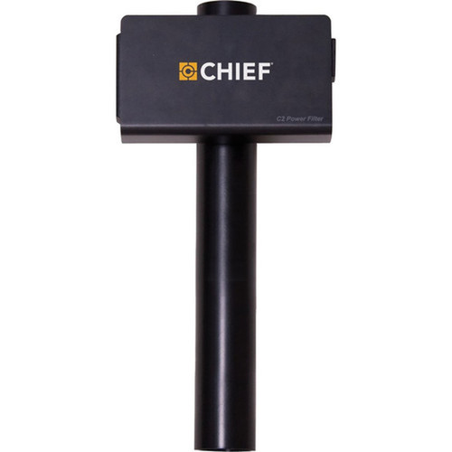 Chief Power Filtering  Surge Protection Wall Outlet - 2 x AC - 15 A EGX-SF2
