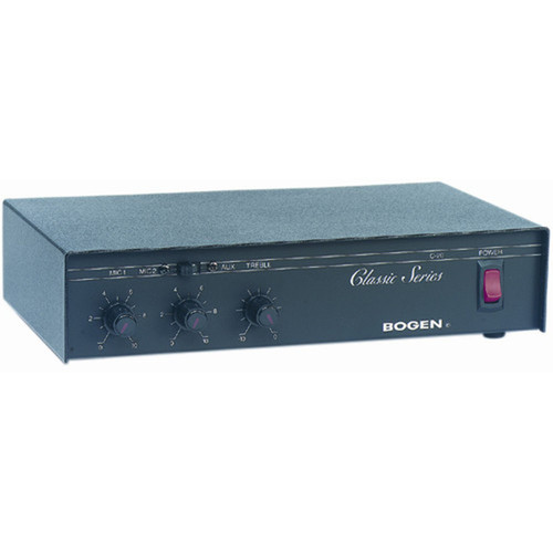 Bogen Classic C10 Amplifier - 10 W RMS - 4 Channel - 1 THD - 70 Hz to 16 kHz - 38 W C10