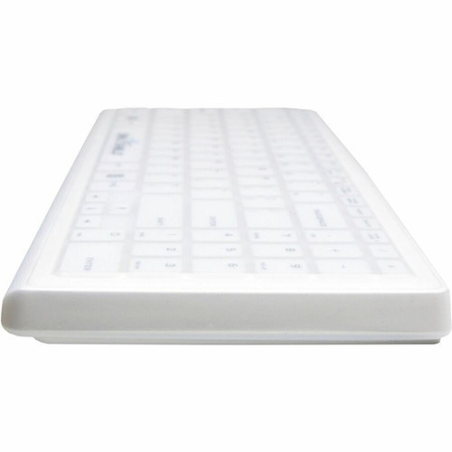 Seal Shield Cleanwipe Protective Cover - Supports Keyboard - Silicone - Transparent SSXKSV101PRO-FFSC
