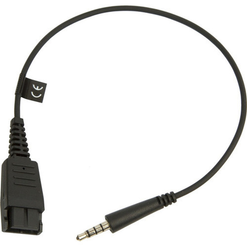Jabra 8800-00-99 Audio Cable Adapter - Audio Cable - First End Mini-phone Audio - Male - Second End Quick Disconnect Audio - Male - 8800-00-99