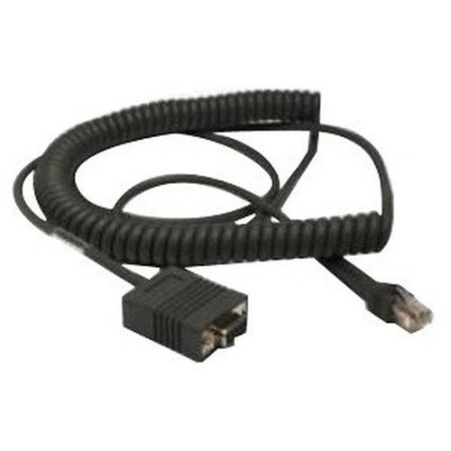 Honeywell_CBL-020-300-C00_Coiled_Serial_Interface_Cable_-_98_ft_Serial_Data_Transfer_Cable_-_9-pin_DB-9_Female_Serial_-_Black_CBL-020-300-C00
