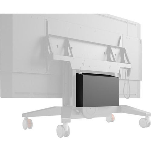 Salamander Designs Secure Equipment Storage Cover for FPS Series Stands - 225 Width x 172 Height - Steel - Graphite FPSASCGT